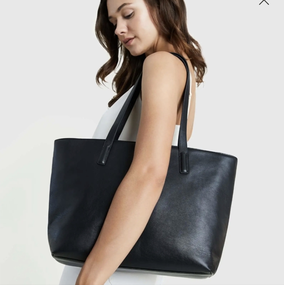 Quince Italian Leather Tote
